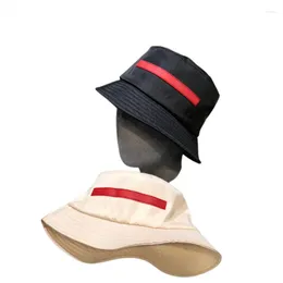 男女のためのベレー帽のファッションナイロンバケットハットカジュアルフィッシャーマンアウトドア汎用サンシェードビーチYF1026