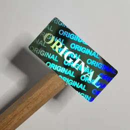 Naklejki klejowe Niestandardowe hologram oryginalny zabezpieczenie Ozbudzone Gwarancja Używanie uszczelki laserowej holograficzna LABLABLE 30x15mm 2000pcs 230630