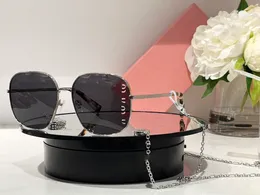 Wysoka wersja MIU Okulary przeciwsłoneczne z spolaryzowanymi okularami przeciwsłonecznymi Kobieta 2023 Nowe okulary przeciwsłoneczne o wysokiej konsystencji UV SMU50YS