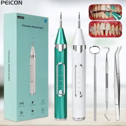 Outros Higiene Oral Dentes Removedor de Tártaro Limpeza Ultrassônica Placa Dental Removedor de Cálculo Limpador de Dentes Sônico Remoção de Pedras Dentárias 230629