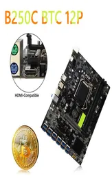 Продажа BTCB250C Mining Motherboard 12 видеокарт с Intel B250 PCH Chipset9386932