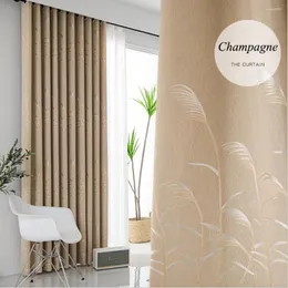Curtain Blackout Curtains For Bedroom High Shading Light Luxury Ready Made Finished Drapes Blinds Home Decoration LCL04