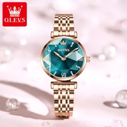 Diseñador Reloj de mujer para damas Reloj de cuarzo cuadrado Hebilla plegable de acero inoxidable Relojes de oro para mujer Montre de Luxe Relojes de pulsera de diseño Dhgates con caja 6642