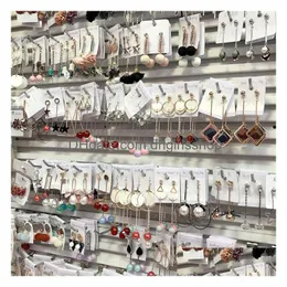 Charm Wholesale 20Pcs / Lot New Handmade Color Retaining Earrings Tassel Long Geometric Jewelry For Women Drop Delivery Otmp1