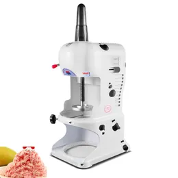 Automatic Electric Ice Crusher Machine Commercial Snow Cone Maker Snowflake Maker Shaver Ice Machine 220V