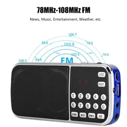 Radio Portable Mini Y501 78108mhz Stereo Fm Radio Digital Key Audio High Sensitivity Noise Cancellation Digital Tf Card Radio