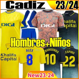 23 24 Cadiz Soccer Jerseys Cadiz Cf Carnaval Negredo Camisetas de Futbol 2023 2024 Lozano Alex Bodiger Juan Camiseta A Liga New Sport