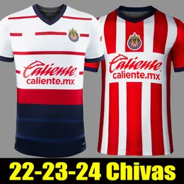 23 24 Chivas home away Camisas de futebol Liga MX 2023 2024 Camisas de futebol