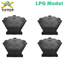 China Factory Direct Sale 4 Pack LPG Flame DMX Stage Effect Fire Machine 3 Jet Munstycke DMX/Auto Flame Individual Control for Party Club