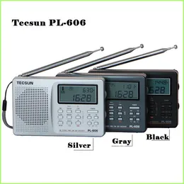 Радио Tecsun Pl606 Цифровое портативное радио Pll FM-стерео/LW/SW/MW DSP-приемник Интернет-радио FM: 64108 МГц/LW: 153513 кГц Радио