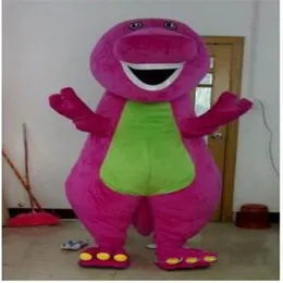 2019 Factorya Barney Dinosaur Mascot Costume Film Charakter Barney Dinosaur Kostiumów