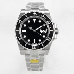 Mens Watch Sub ETA 3235 Movement 116610 Sapphire 40mm Mechanical Automatic Watch Ceramic Bezel Green Black Disk Dial Luminous Diving 100m
