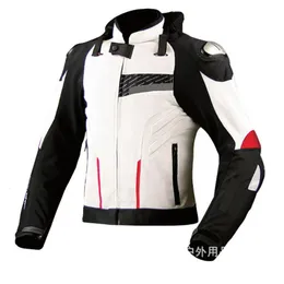 Herrjackor kläder Motorcykeljacka Men Protection Jacket JK015 Ferroalloy Protective Equipment Summer Jacket Breattable Mesh Jacket 033 230928