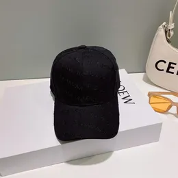 Estilo esportivo feminino designer bola boné primavera e verão casal férias moda carta bordado casquette233a