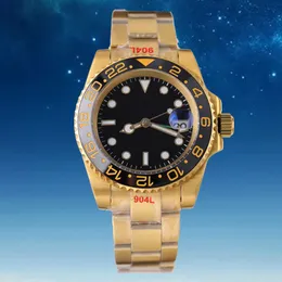 Relógio para homens relógios de designer de luxo reloj 40mm relógio mecânico automático moda clássico aço inoxidável à prova dwaterproof água luminosa relógios profissionais montre