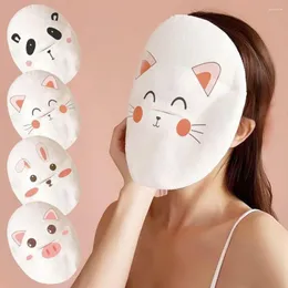 Towel Cartoon Facial SPA Face Mask Steaming Massage Beauty Salon Heating Cooling Masks Moisturizing Anti-wrinkle Skin Care