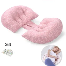Maternity Pillows Multi-function U Shape Pregnant Belly Support Pillow Belly Support Side Sleeping Cushion Pregnant Pillow Maternity Accessoires 230928