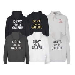 2023 MEN DEPTS Hooed Hoody Designer Winter Sweatshirts Long Sleeve Men Garaleries Hoodie Letter Printed XL MAN