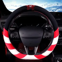 Steering Wheel Covers Car Cover Winter Non Slip Style Short Plush 3color Diameter 38cm Material