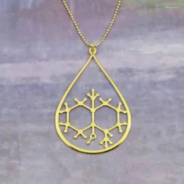 Pendant Necklaces Wholesale Molecule Necklace - Scent Of Rain Chemistry Jewelry