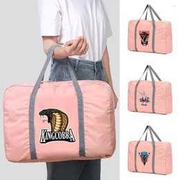 Duffel Bags Waterproof Folding Travel Bag Nylon Large Capacity HandBags For Men And Women Fashion Duffle Luggage Storage
