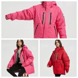 2023 Nuovo dolce stile da donna Rosa Piumino Oche canadesi giacche da donna Designer Felpa con cappuccio Autunno e inverno Casual Giacca calda Tendenza moda Cappotto Abbigliamento di qualità