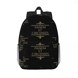 Backpack Panem Et Circenses - Bread And Circuses Backpacks Teenager Bookbag Casual Children School Bags Laptop Rucksack Shoulder Bag