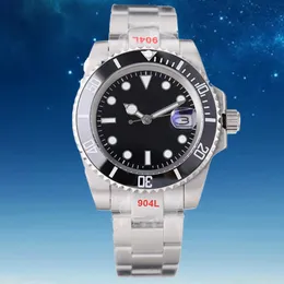 Cerâmica Bezel Relógio Masculino 40mm Movimento Mecânico Automático Luminoso Safira Movimento À Prova D 'Água Manual Vento Moda Relógios Montre de Luxe Alta Qualidade DHgate