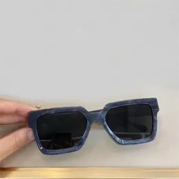 Grey Marble Frame Millionaires Sunglasses 96006 Grey Lens Men Square Sunglasses Glasses Sun Shades with box320z