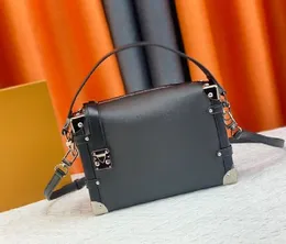 Top Quality trunk crossbody bag Luxury Man tote handbag Womens Designer purse wallet flower hobo shoulder clutch Leather bags