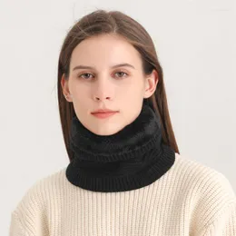 Lenços design horizontal listra anel inverno quente pescoço cedro lenço moda mulheres homens snood feminino envolve unisex sólido bufanda 2023