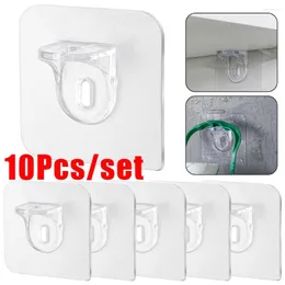 Hooks 10/1Pcs Shelf Support Pegs Self Adhesive Closet Cabinet Clip Wall Hangers Storage Holder For Home Kitchen Bathroom