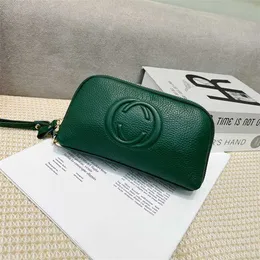 Genuine Leather Trend Single Handle Grasping Head Layer Cowhide Small Women's New Mobile Phone Crossbody Bag Inventory 399