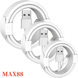 1m 3 피트 슈퍼 롱 USB 충전 유형 C USB-C C for I XS X 8 7 6 Plus 데이터 충전 코드 작업 새로운 시스템 고품질 전화 충전기 케이블