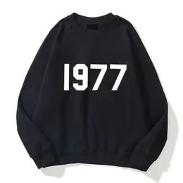 Men's Luxury Pullover Sweatshirts Tracksuits ESS Letter 1977 Hoodies Men Women Brand ENTIALHoodeds Sportswear Street Loose Sweatshirt Sports Hoodie Jacket 8C2R