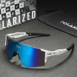 Kdeam Tr90 Men's Sports Sunglasses Polarized 1.2mm Thickness Lens Non-slip Rubber Nose Deduce the Wind Resistance Sun Glasses