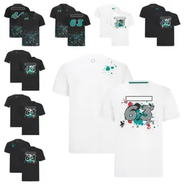 F1-Formel-1-Rennuniform, Teamuniform, kurzärmliges T-Shirt für Herren, individuell anpassbar