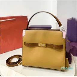 Designer handväskor Lady Tote Luxury Shoulder Strap Lee Bucket Stora kapacitet Glänsande läder hinkväska Squeeze Påsar