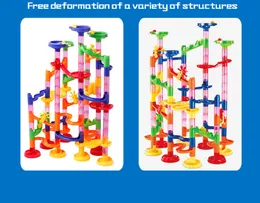 STEM Toy Roller Coaster Space War Block Block Ball Ball Marble Run Brick Building Bloks Barble Toy Construct