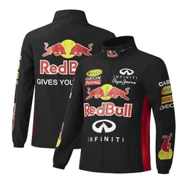 F Racing Suit Academy Style Cappotto invernale Giacca da mucca rossa Moto ciclismo F Nero