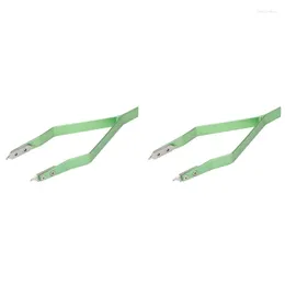 Watch Repair Kits 2X V-Shaped Spring Bar Remover Tweezers Tool