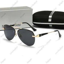 Fashion Pilot Sunglasses Men Polarized Vintage Brand Designer Car Driving Fishing Glasses for Mercedes Benz W176 W202 W204 Amg