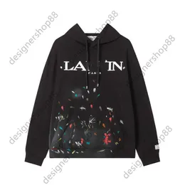 GD&Lavins Cobrand Fantastic Trend Colorful Embroidery Men's And Women's Couple Casual Versatile Pullover Sweater High Street Designer Brand Hoodies