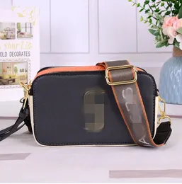 Tasarımcı Çanta Erkek Snapshot Alışveriş Çantası Marc Ünlü Kamera Küçük Crossbody Canse Mini Jacobs Kadın Omuz Çantaları Metal Toka