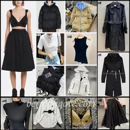 Mais vendidos roupas da moda casaco feminino casual jaqueta com capuz tops vestido colete com logotipo da marca