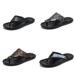 Nowe najlepsze sandały designerskie Top Sandały męskie Flip-Flops Sandały Sandały Kobiety Płaskie skórzane sandały plażowe Modne rozmiary sandałowe męskie Sandały 38-44 US6.5-9.5