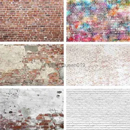 Background Material Mehofond Photography Background Old Brick Wall Cement Party Baby Child Portrait Photographic Photocall Backdrop Photo Studio YQ231003