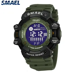 Other Watches Mens Watch Military Water resistant SMAEL Sport watch Army led Digital wrist Stopwatches for male 1802 relogio masculino Watches 230928