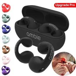 1:1 Ambie Sound Earcuffs Upgrade Pro Orecchino Auricolari Bluetooth wireless TWS Gancio per l'orecchio Auricolare Auricolari sportivi