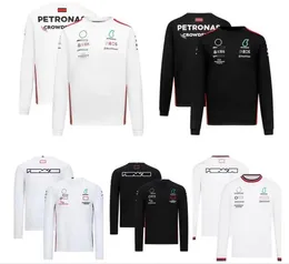 F1 Racing Camiseta de manga comprida Primavera e outono Camisa da equipe Mesmo estilo personalizado